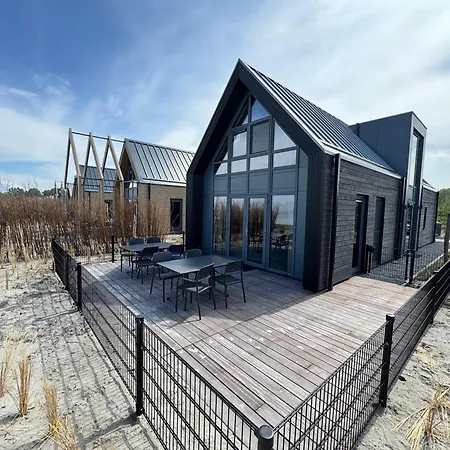 Nyaraló Enkhuizer Beachhouse Deck Acht Mit Zaun Nr 408 Enkhuizen